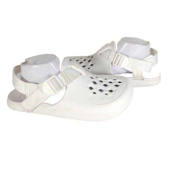 CHACO Women's Chillos US10 White Adjustable Strap Closed Toe Sandals Clogs - Picture 8 of 12